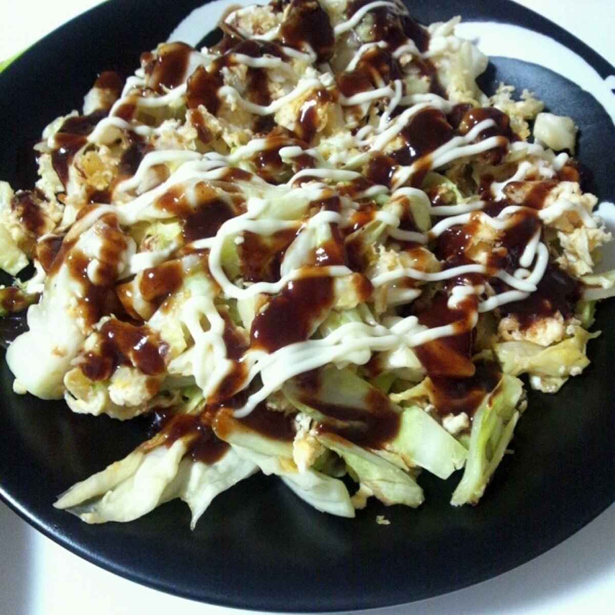 キャベツ 卵 お好み焼き 風 卵 風 キャベツ お好み焼き